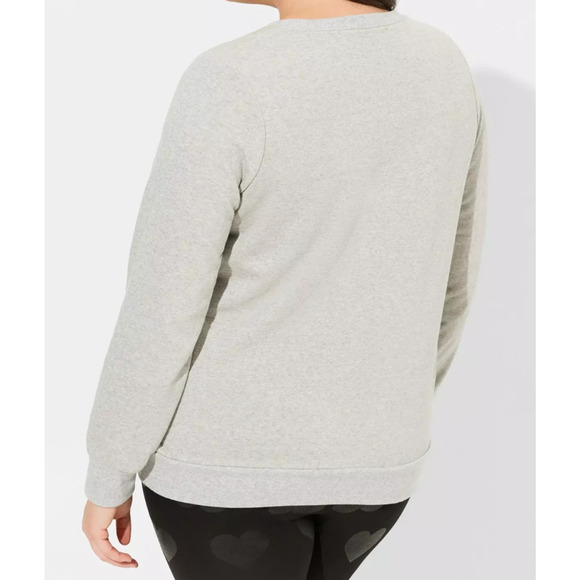 NWT Torrid The B-52s Cozy Fleece Sweatshirt Crew Graphic Pullover Plus Size 2 2X - Picture 6 of 10